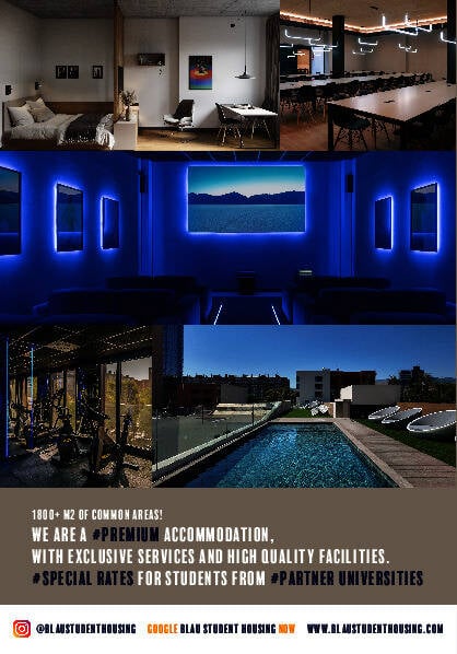 سكن طلاب BLAU وسكن Language Academy لعام 