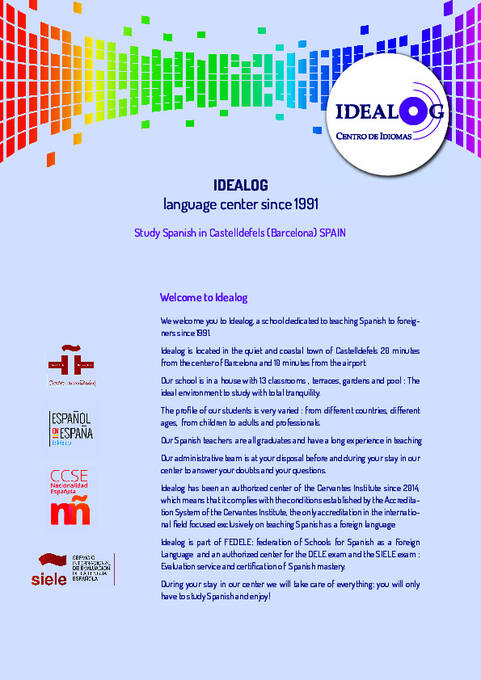 Idealog学校宣传册