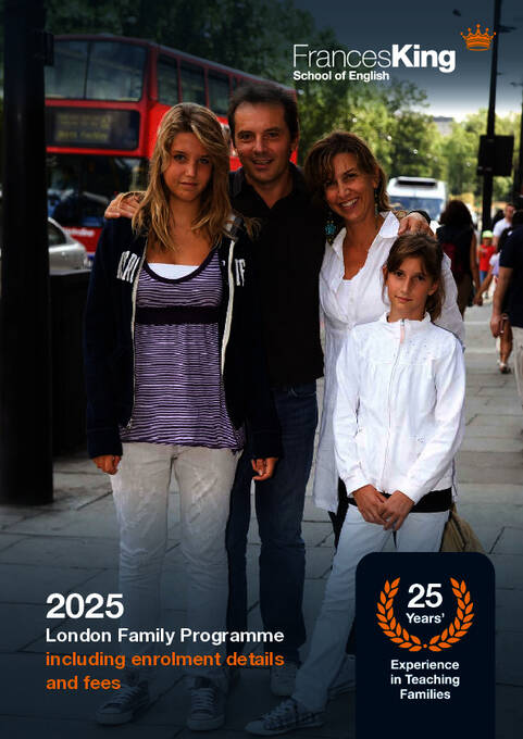 Frances King School of English Family programme 2025