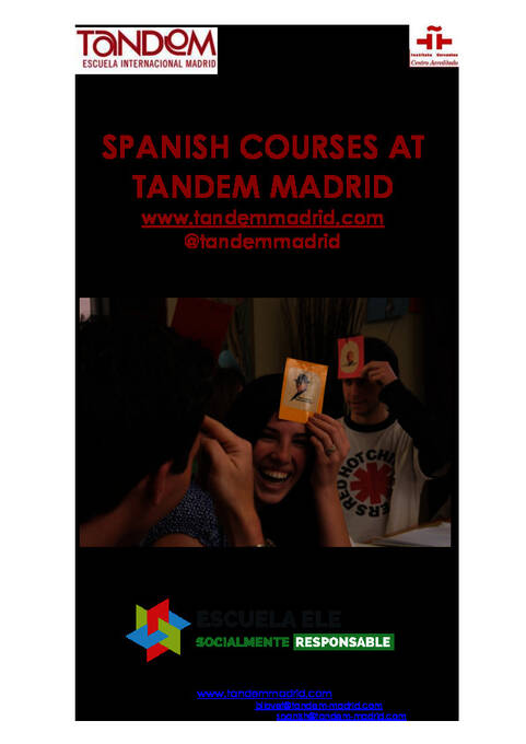 Tandem Escuela Internacional 2025年度パンフレット 一般