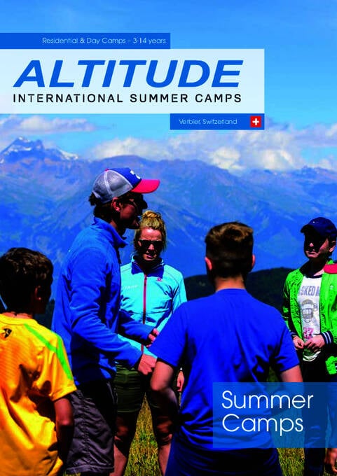 Opuscolo Altitude Camps