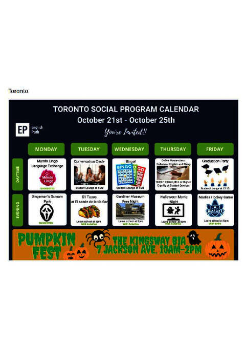 Ejemplo de programa de actividades 