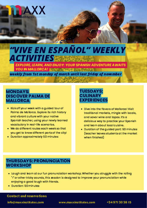 Heti tevékenységek