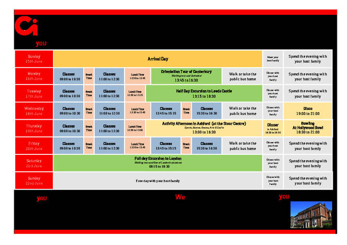 Concorde Canterbury Centre برنامج الصغار  الإقامة مع عائلة