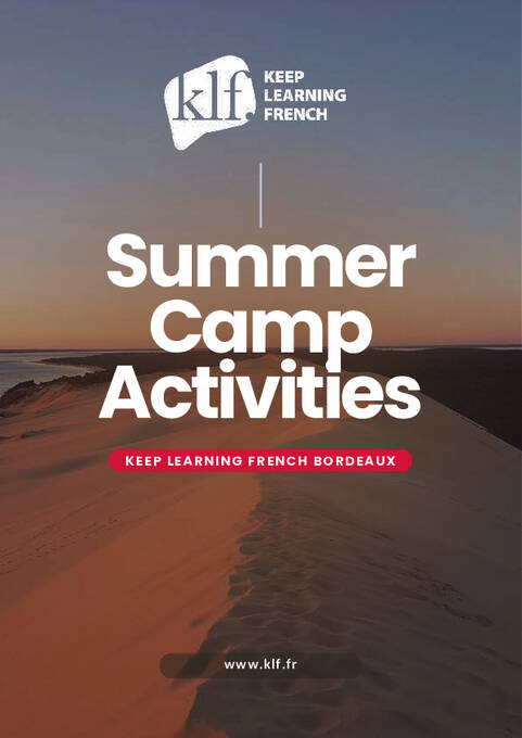Activités de la colonie de vacances de Bordeaux