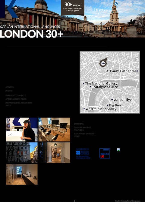 London 30+ 概况介绍
