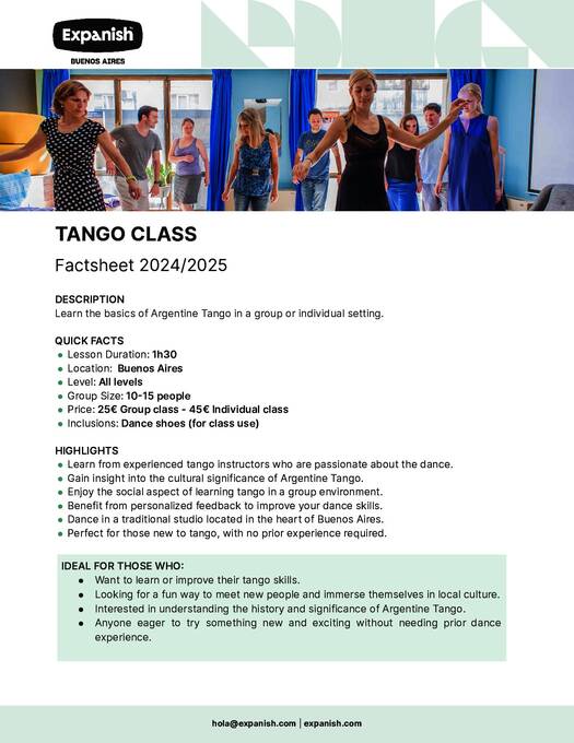 探戈课程
