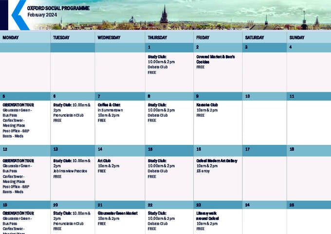  Tidsplan for aktiviteter - voksne (PDF)