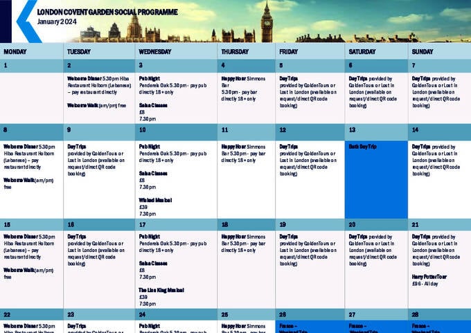  Tevékenységek menetrendje - felnőttek (PDF)
