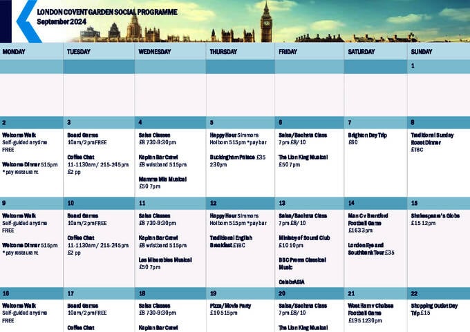  Tevékenységek menetrendje - felnőttek (PDF)