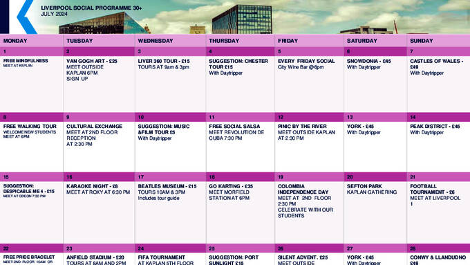  Tevékenységek menetrendje - felnőttek (PDF)