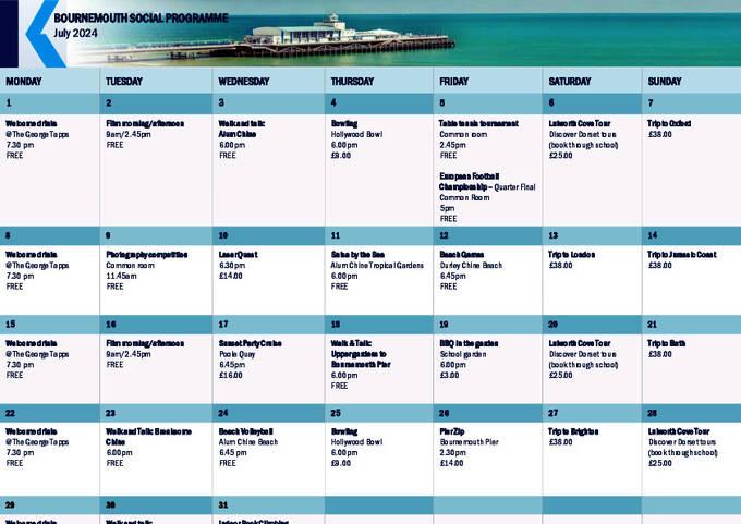  Tevékenységek menetrendje - felnőttek (PDF)