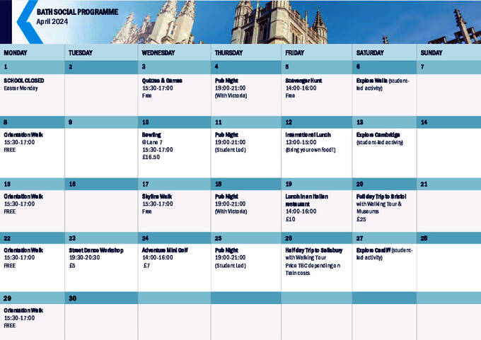  Tevékenységek menetrendje - felnőttek (PDF)