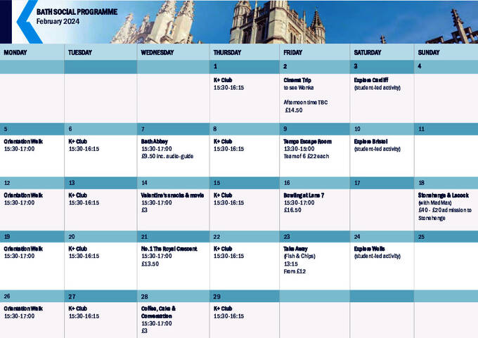  Tevékenységek menetrendje - felnőttek (PDF)