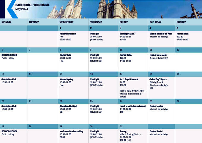 Tevékenységek menetrendje - felnőttek (PDF)