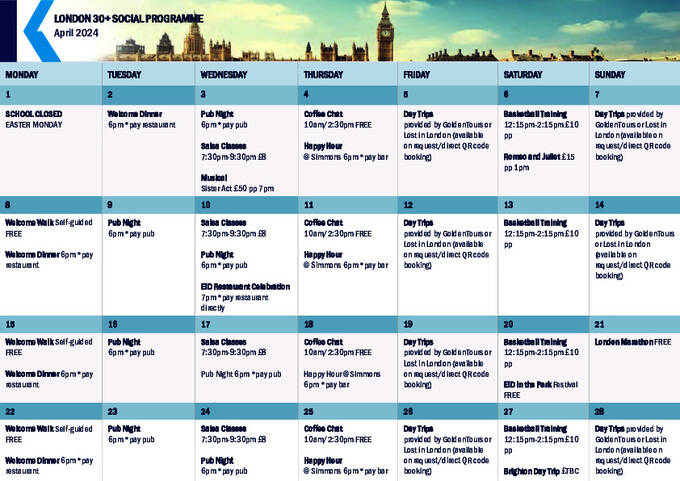  活动安排--成人 (PDF)