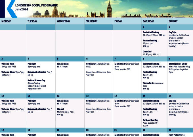  活动安排--成人 (PDF)