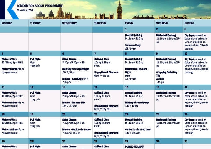  活动安排--成人 (PDF)