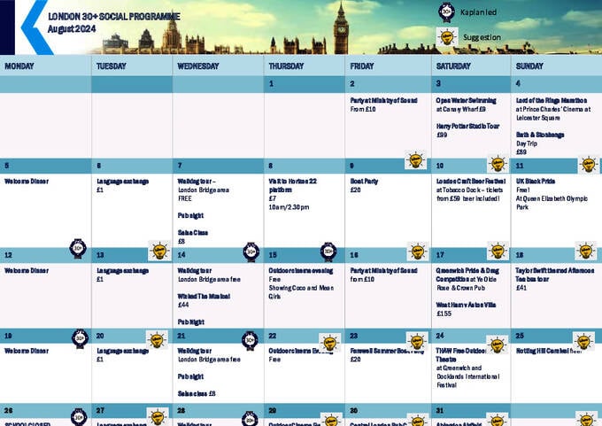  活动安排--成人 (PDF)