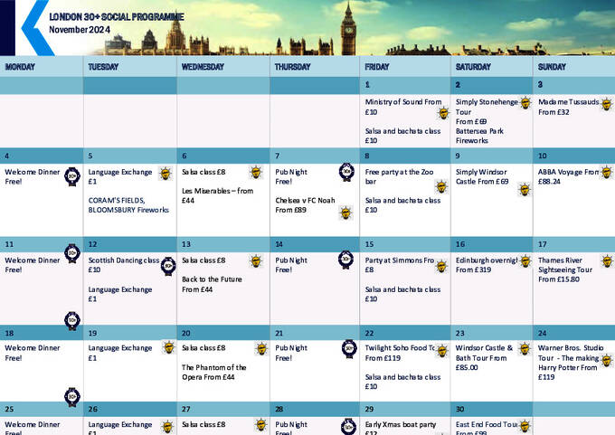  活动安排--成人 (PDF)