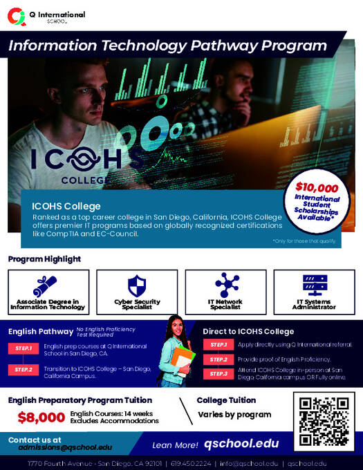 ICOHS College University Pathway Programme
