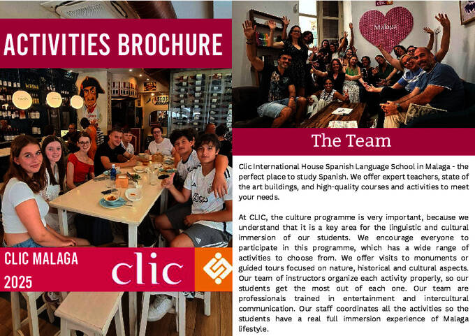 كتيب أنشطة International House