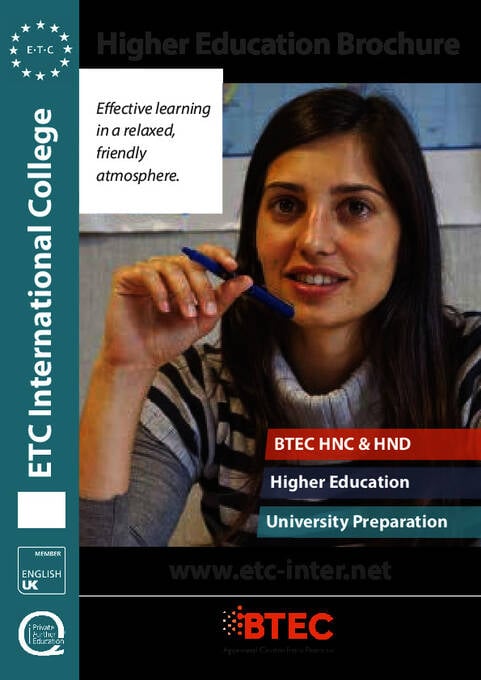 ETC School Brochure
