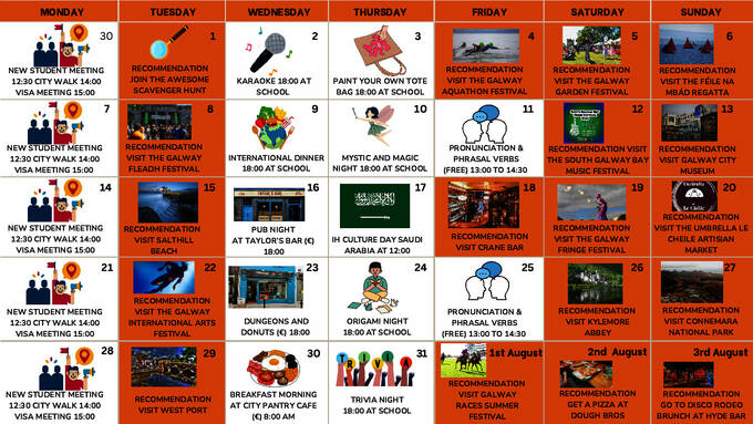 Tevékenység programminta Galway