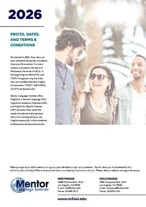 Mentor Language Institute Westwood Brosjyre (PDF)