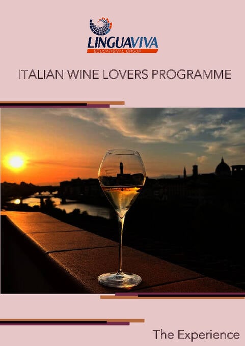 Italian wine lovers brochure 2026