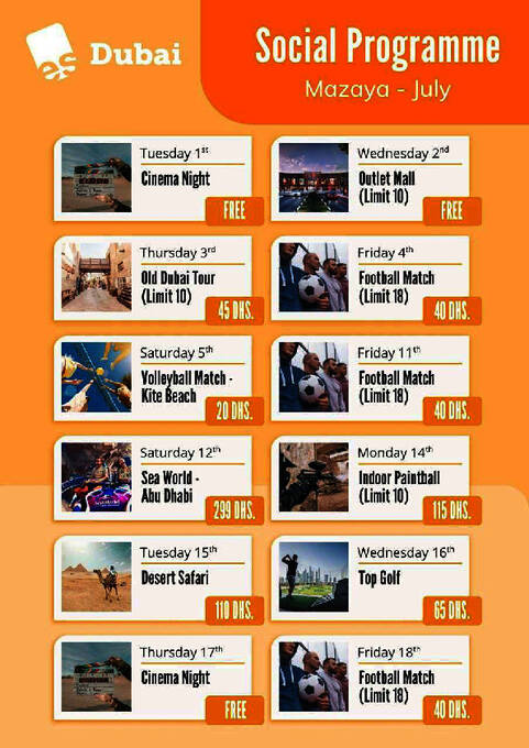 Eksempler på sosiale aktiviteter