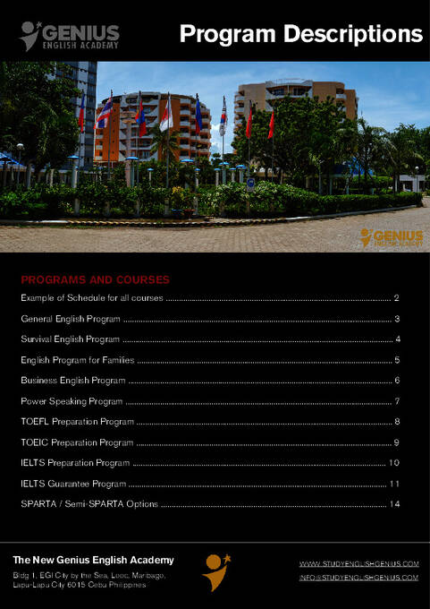 Programmer og beskrivelser