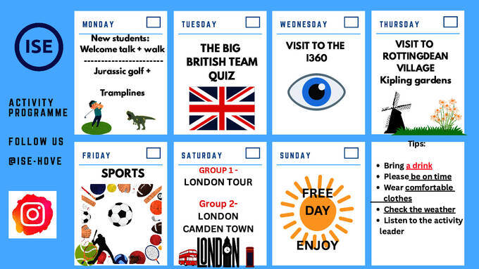 Young ISE heti tevékenység