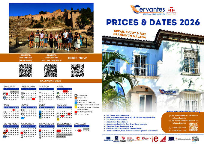 Priser og datoer 2026