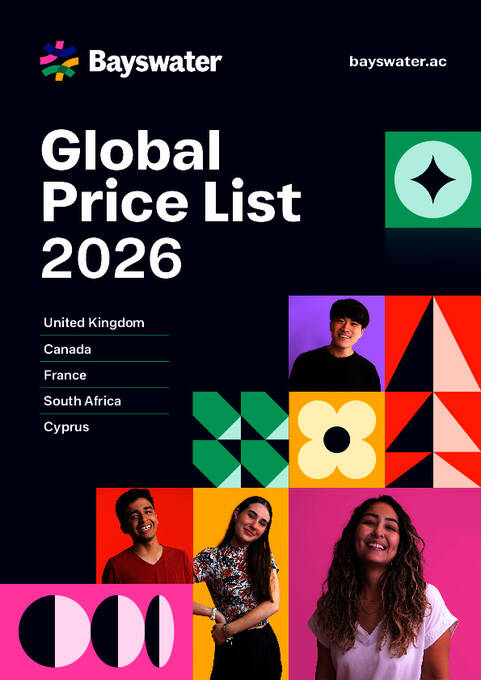 Bayswater 2026 Прайс-лист для взрослых