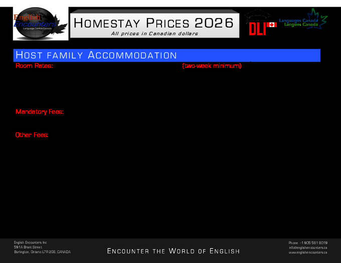 Indkvarteringspriser 2026