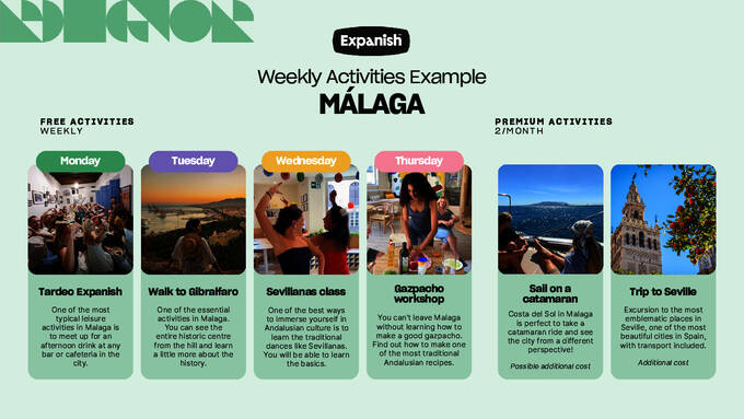 Heti tevékenységek példa