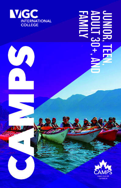 VGC 캠프 - 팸플릿