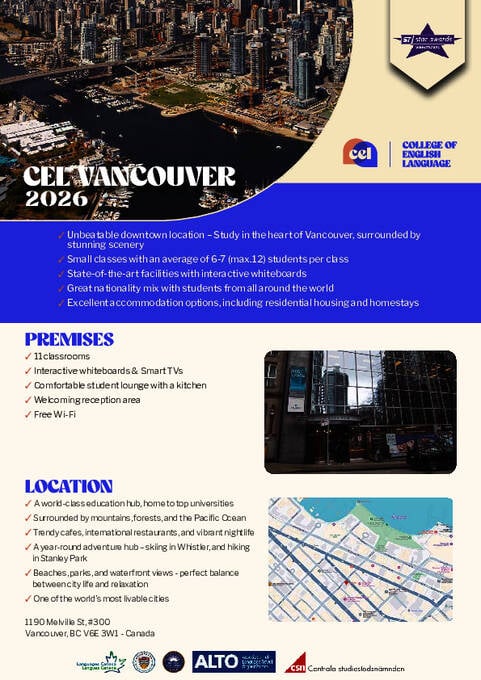 2026 밴쿠버 팩트 시트 