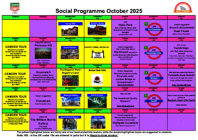 Eksempel på socialt program