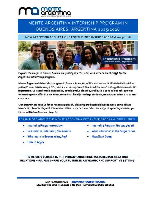 2026 年实习项目