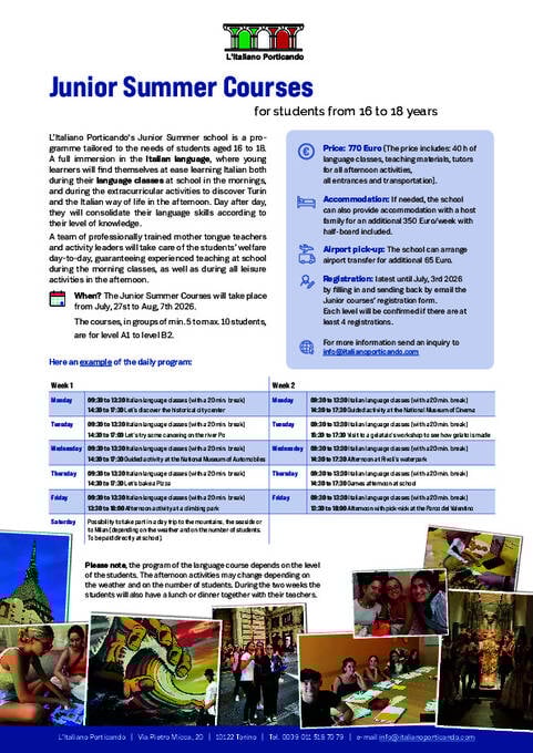  Junior Program (PDF)