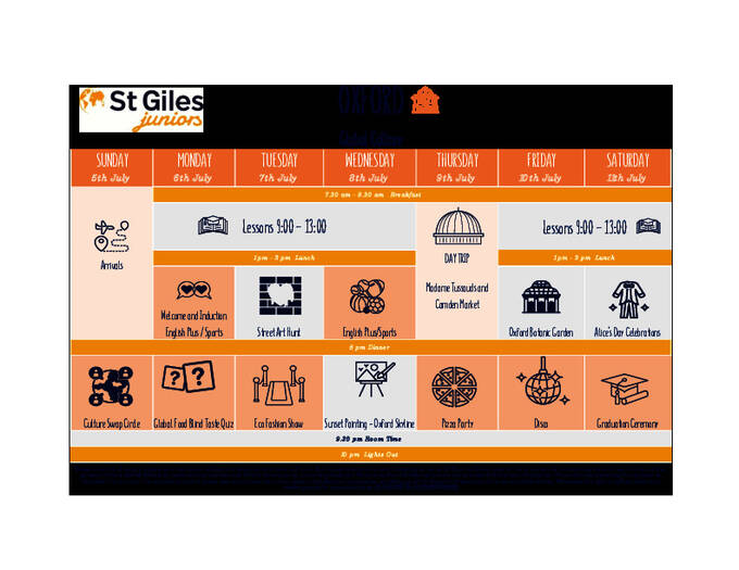 أنشطة أكسفورد