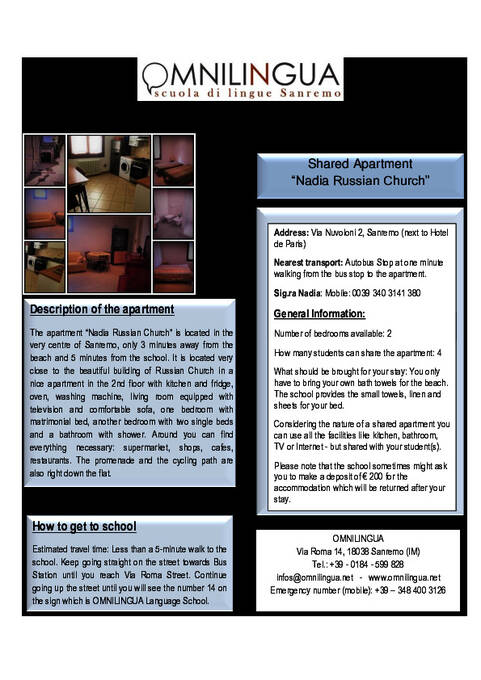 Apartman információk 