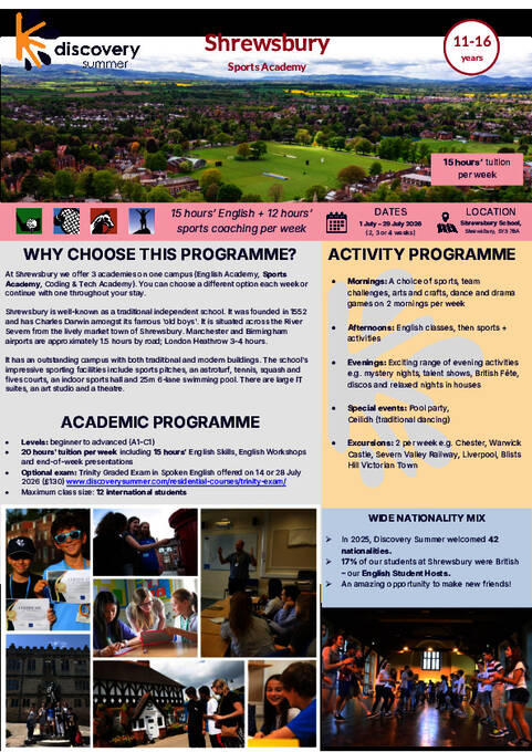 Discovery Summer Brochure (PDF)