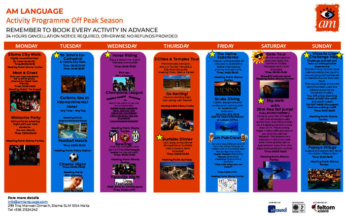  Cronograma de atividades - adultos e juniors (PDF)