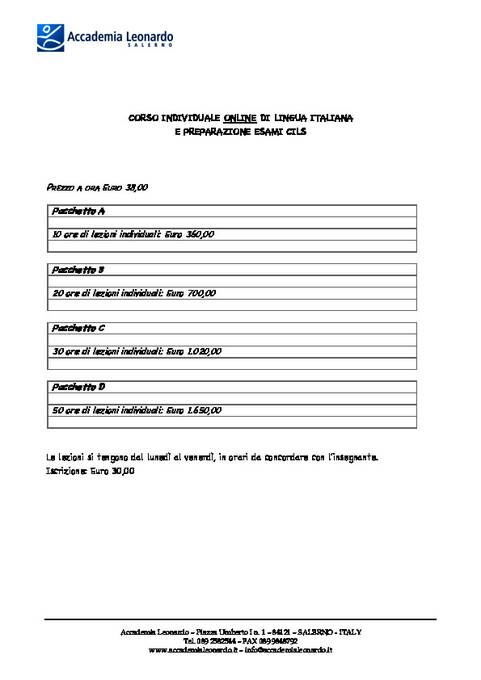 Individuelle onlinekurser