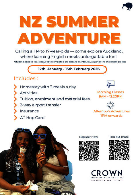 Programa de verão 2026