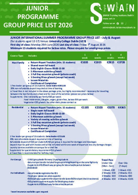 Junior sommerpriser 2026
