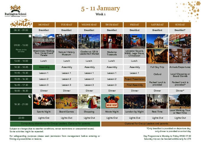 برنامج الشتاء YL 